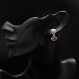 925 Silver Labradorite Drop Earrings