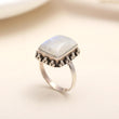 925 Silver Moonstone Ring