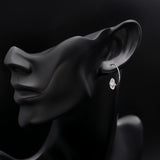 925 Sterling Silver Herkimer Diamond Earring