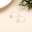 925 Sterling Silver Herkimer Diamond Earring