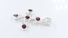 A Jewels Classy Cross Garnet Pendant