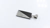 925 Sterling Silver Pendant Natural Enoby Wood Black